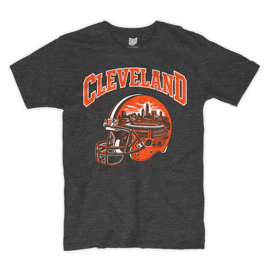 Cleveland Helmet T-shirt (Charcoal)