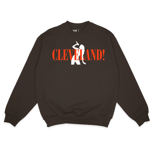 CLEVELAND! Sweatshirt (Brown)
