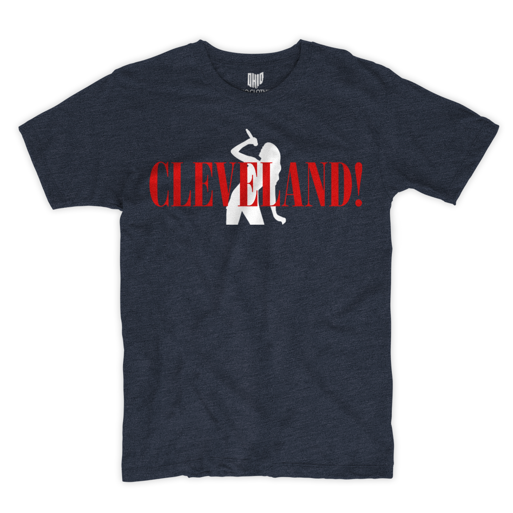 CLEVELAND! T-shirt (Navy)