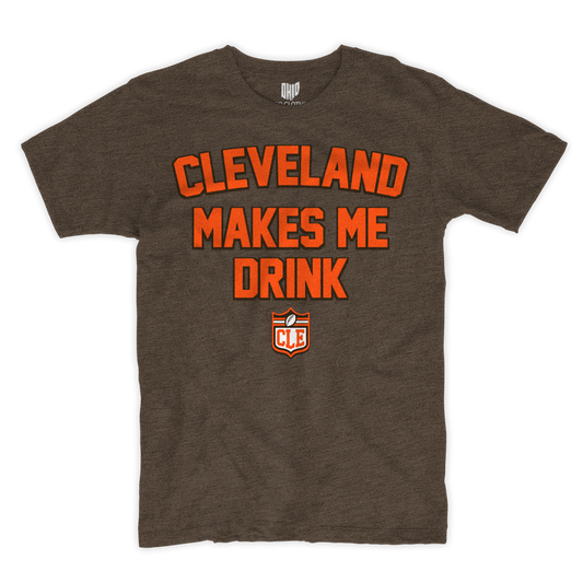 Cleveland Drink T-shirt (Brown)
