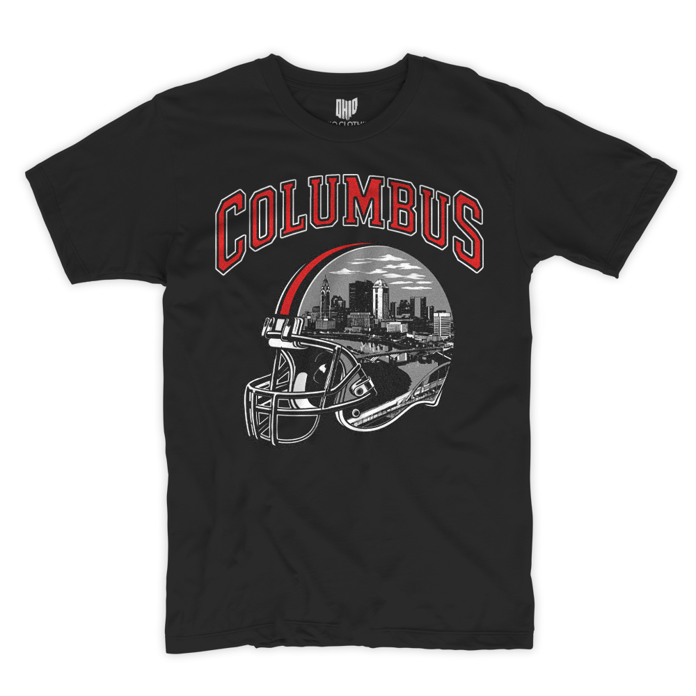 Columbus Helmet T-shirt (Black)