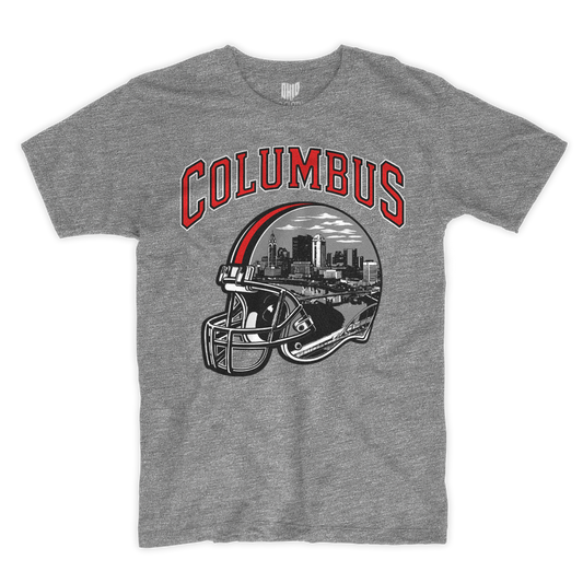 Columbus Helmet T-shirt (Gray)