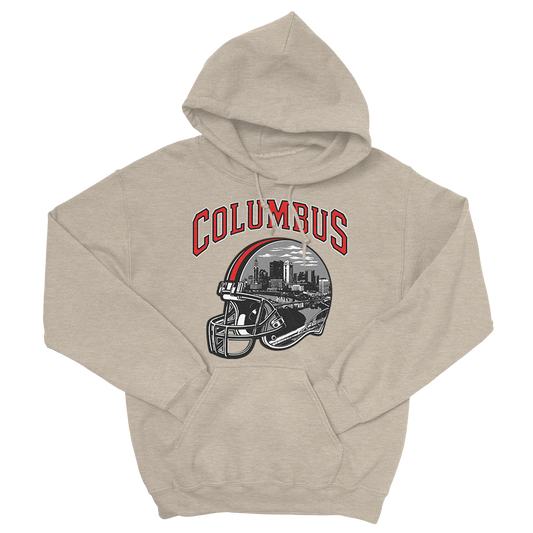Columbus Helmet Hoodie (Oatmeal)