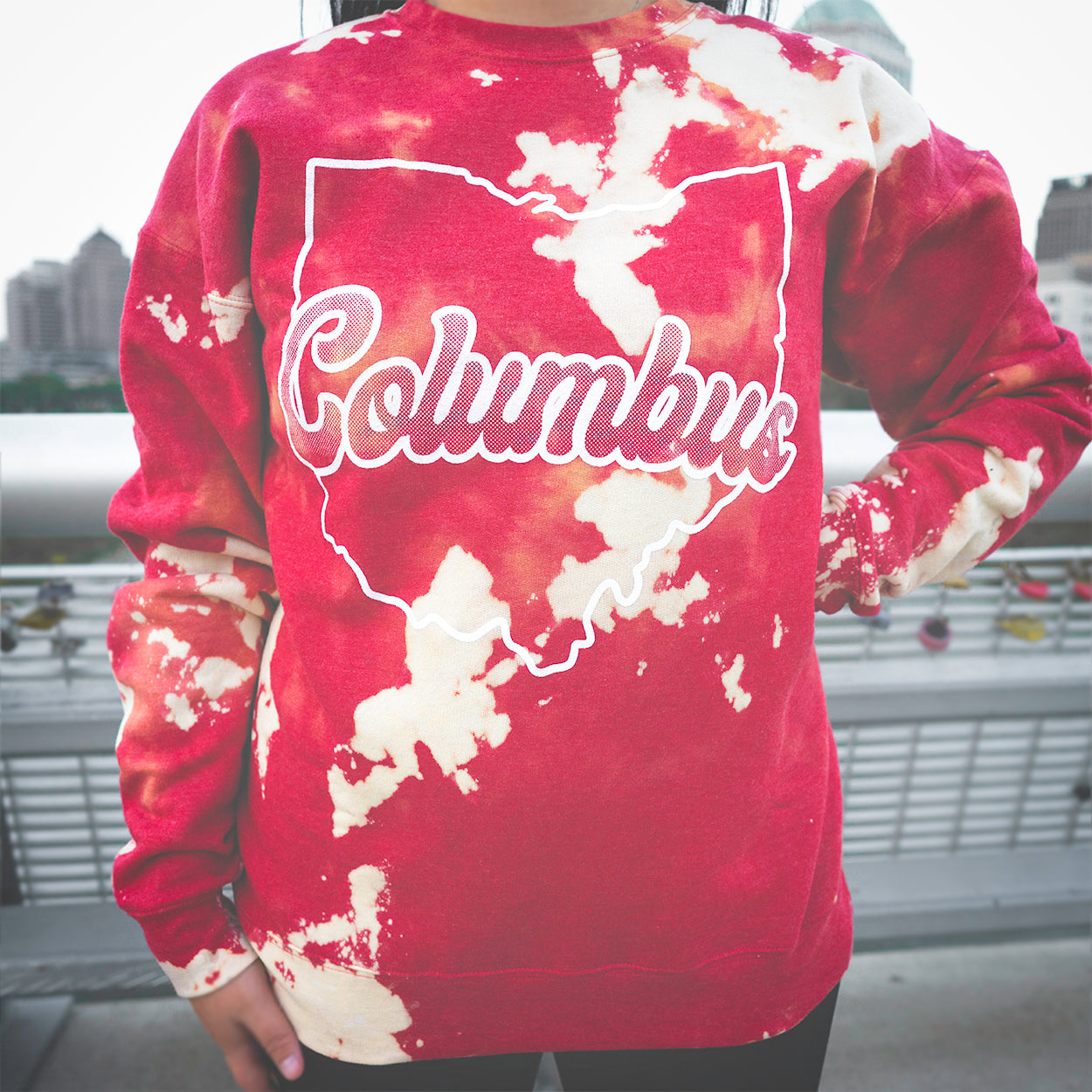 Columbus Tie-dye Sweatshirt