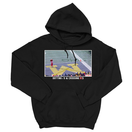 Dotting & Crossing Hoodie (Black)
