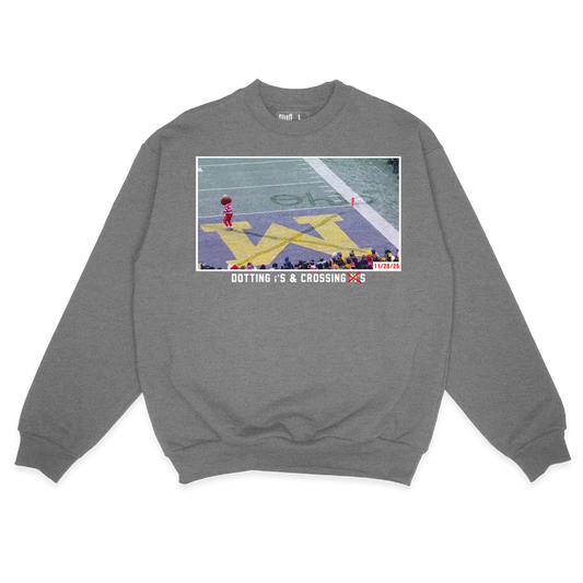 Dotting & Crossing Sweatshirt (Gray)