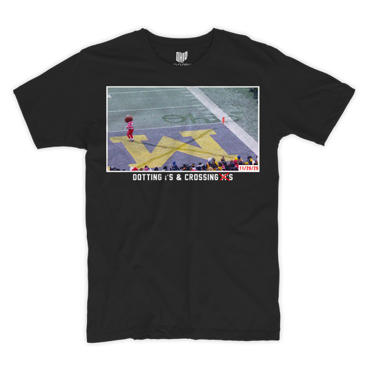 Dotting & Crossing T-shirt (Black)