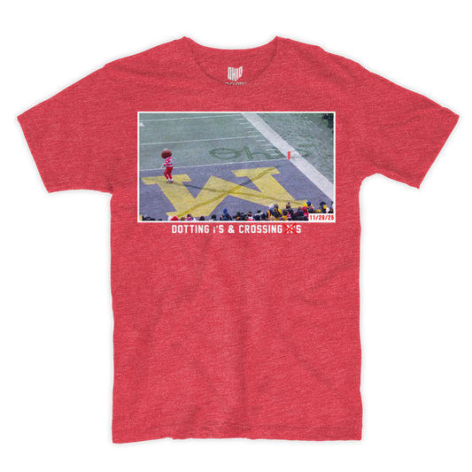 Dotting & Crossing T-shirt (Red)