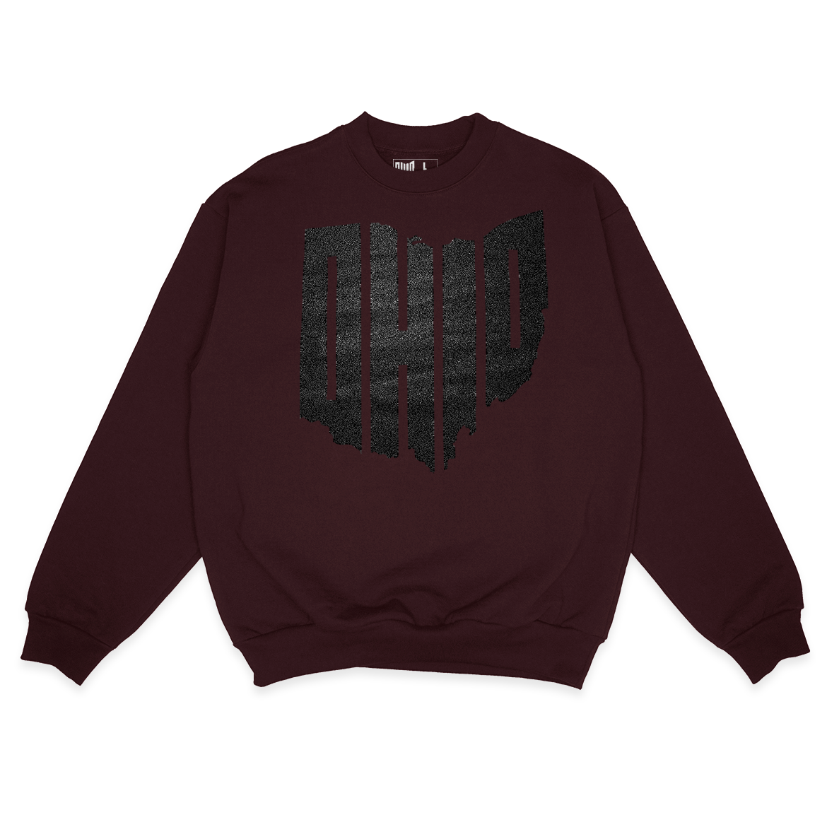 [SPARKLY] Ohio Sweatshirt (Maroon)