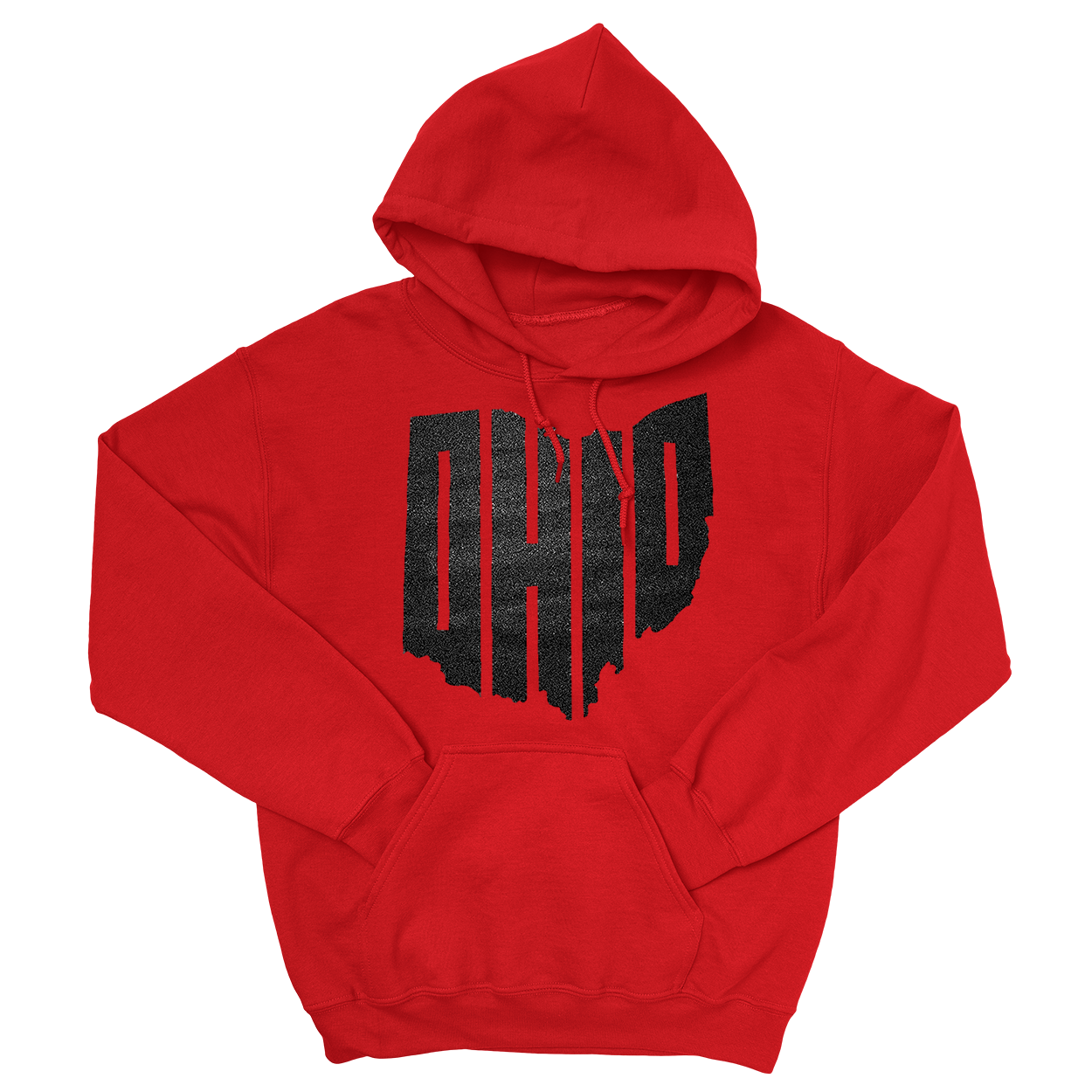 [SPARKLY] Ohio Hoodie (Red)