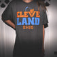 Retro Cleveland Charcoal T-shirt
