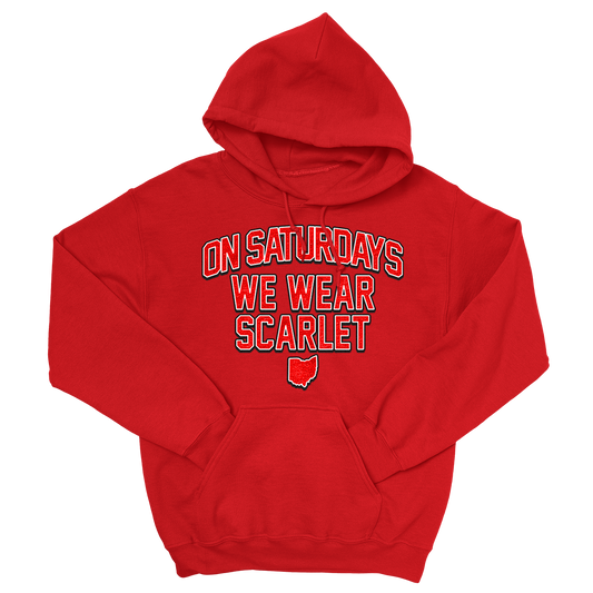 Saturdays Hoodie (Red)