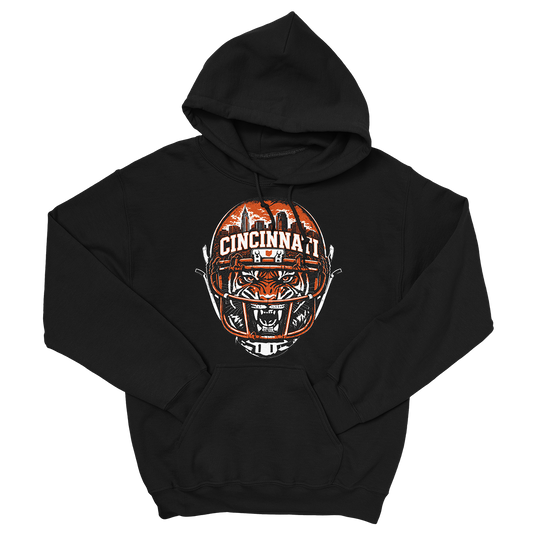 Scary Tiger Hoodie (Black)