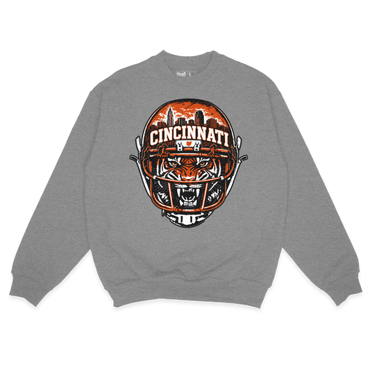 Scary Tiger Sweatshirt (Gray)