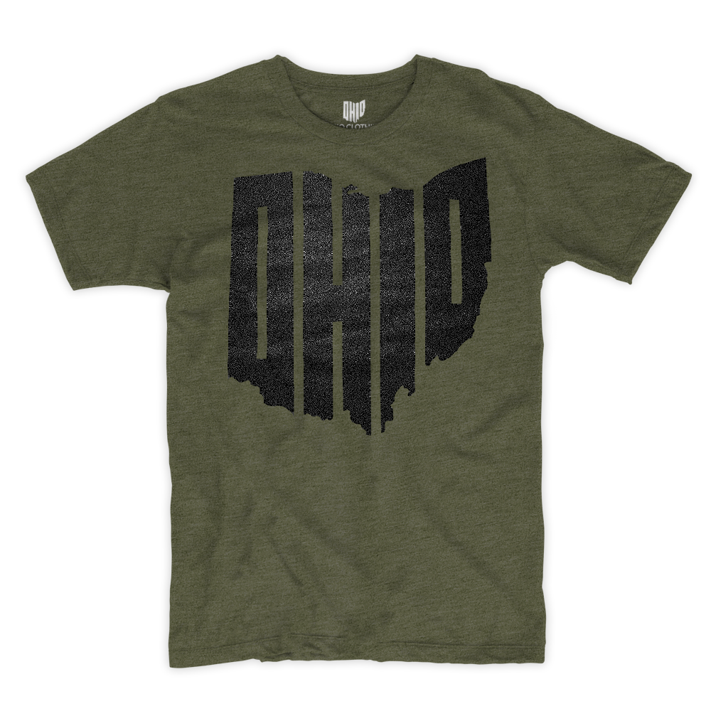 [SPARKLY] Ohio T-shirt (Olive)
