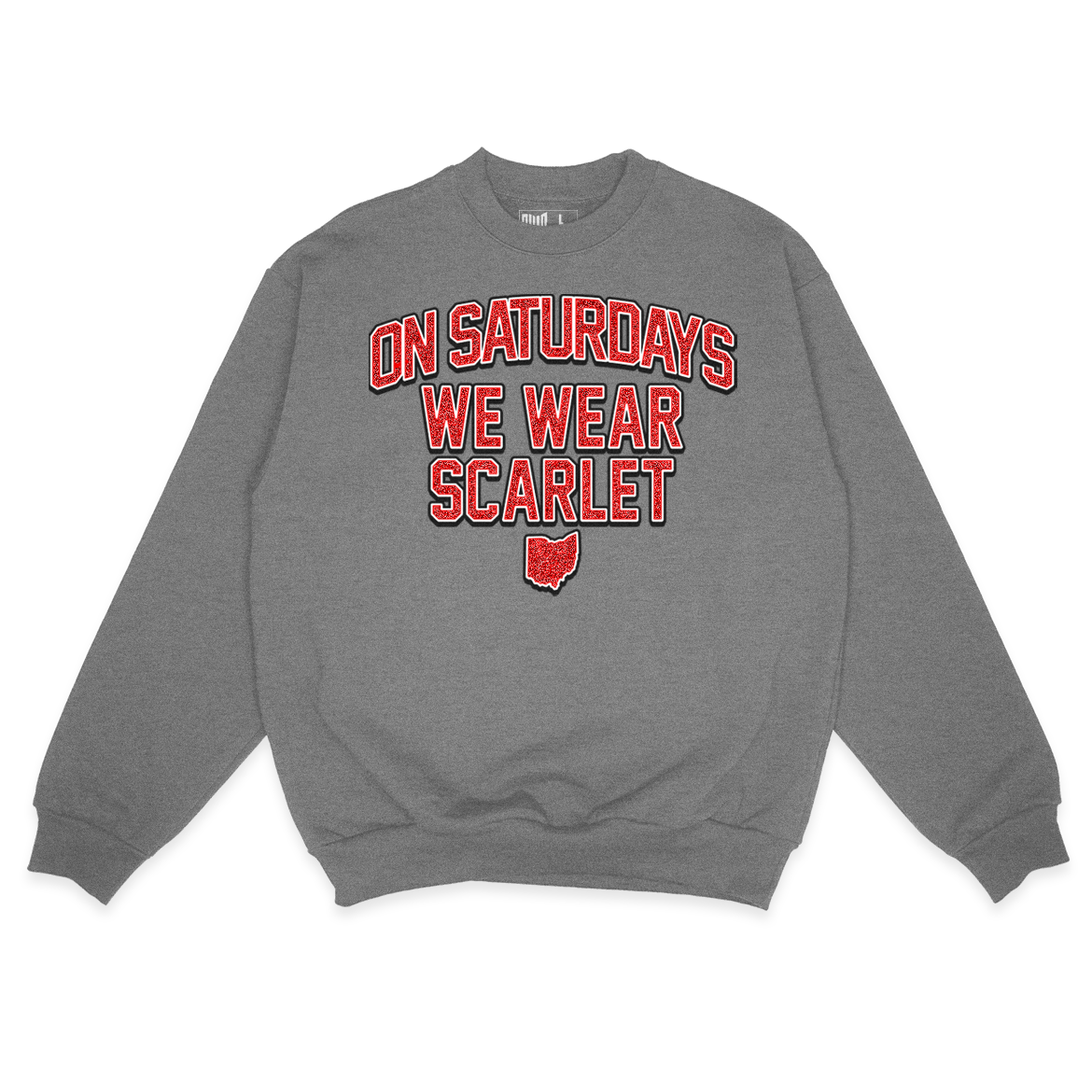 [SPARKLY] Saturdays Sweatshirt (Gray)