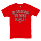 [SPARKLY] Saturdays T-shirt (Red)