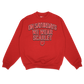 [SPARKLY] Saturdays Sweatshirt (Red)