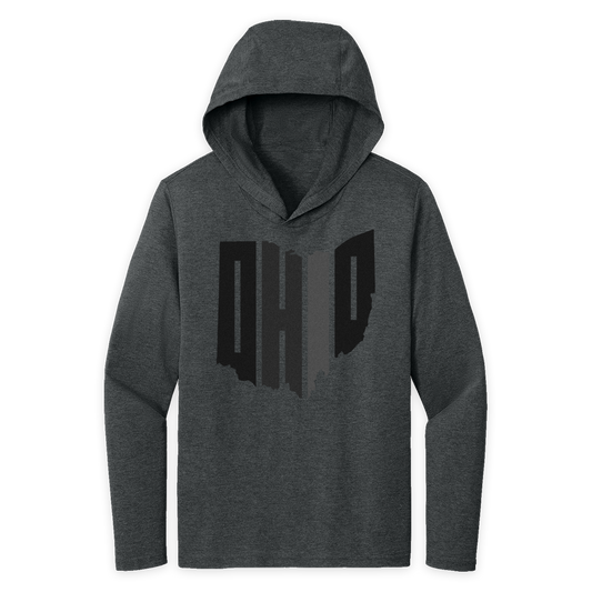 Tri-color Charcoal Hoodie