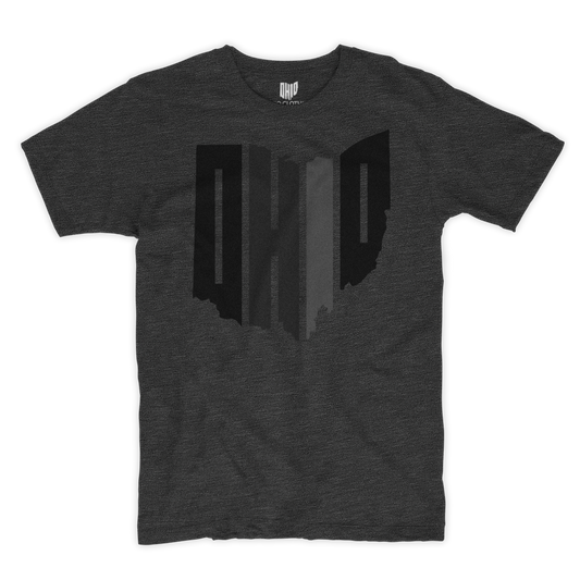 Tri-color Charcoal T-shirt