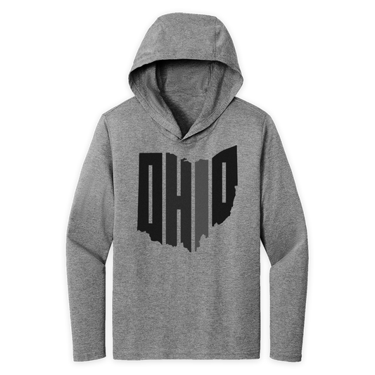 Tri-color Gray Hoodie