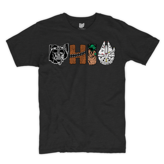 Vader T-shirt (Solid black)