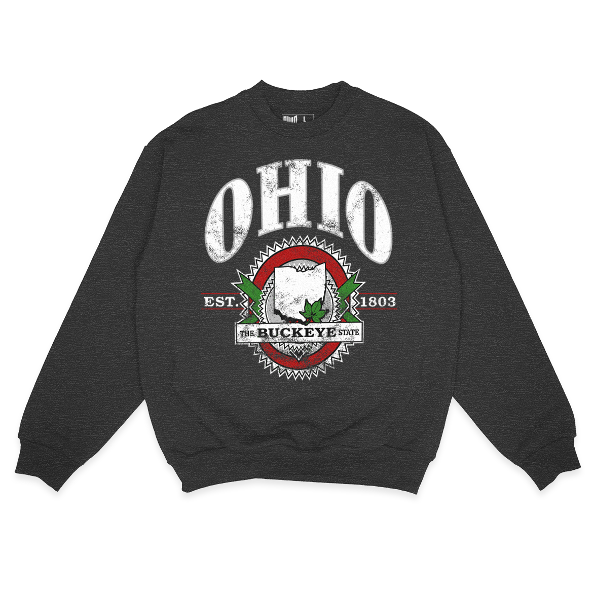 Vintage Ohio Sweatshirt (Charcoal)