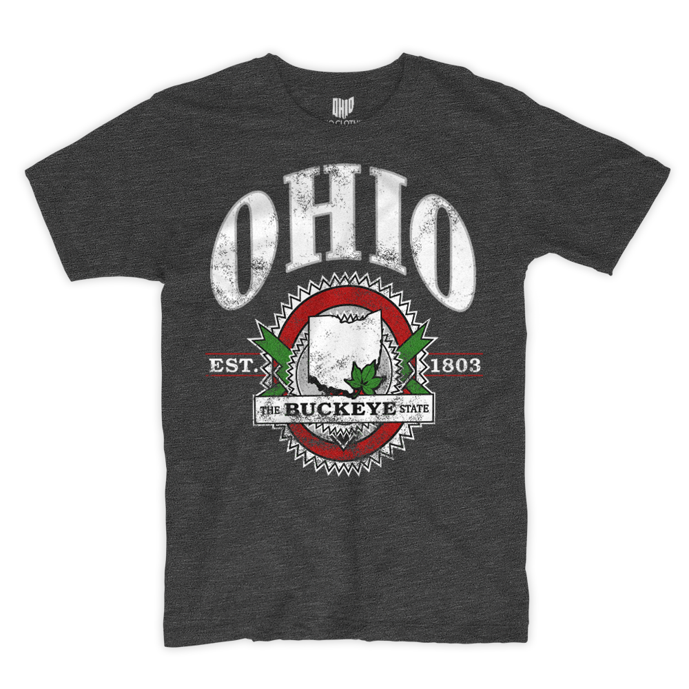 Vintage Ohio T-shirt (Charcoal)