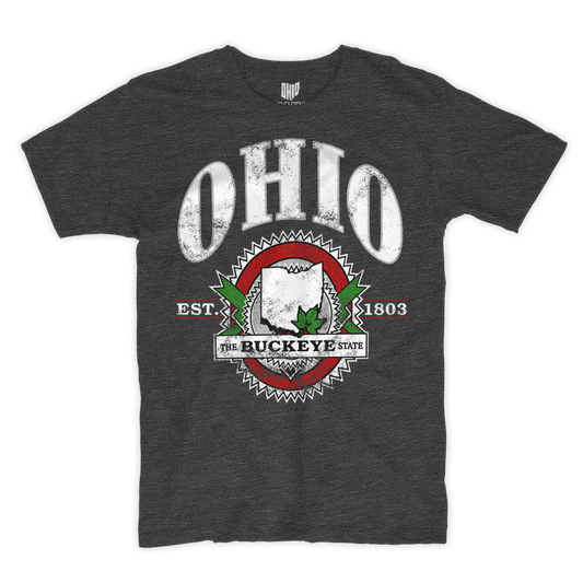 Vintage Ohio T-shirt (Charcoal)