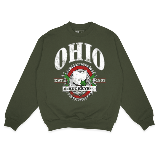Vintage Ohio Sweatshirt (Military)