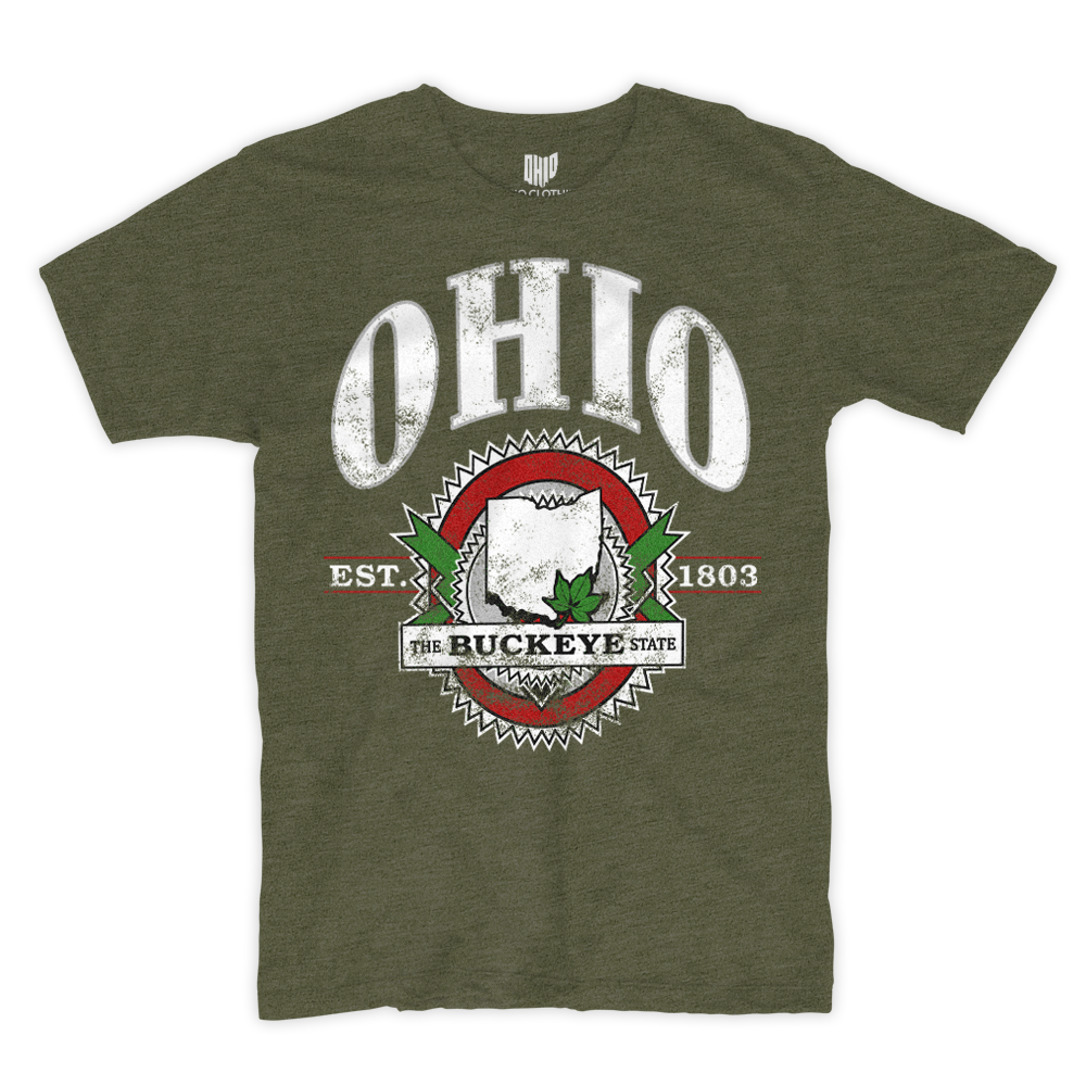 Vintage Ohio T-shirt (Military)