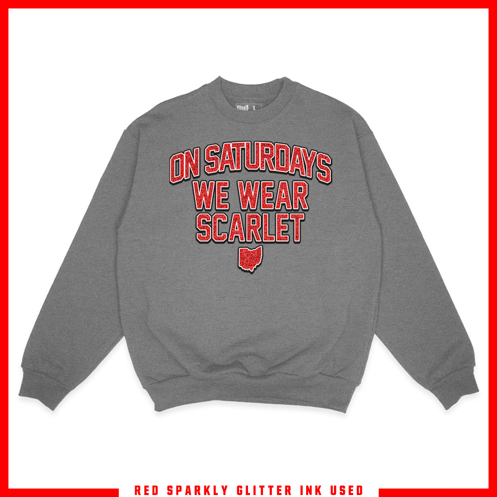 [SPARKLY] Saturdays Sweatshirt (Gray)