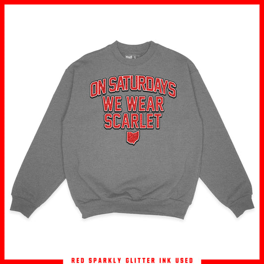 [SPARKLY] Saturdays Sweatshirt (Gray)