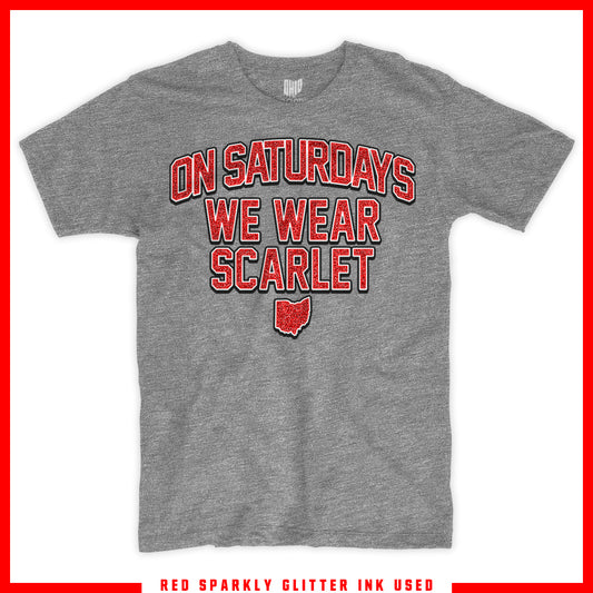 [SPARKLY] Saturdays T-shirt (Gray)