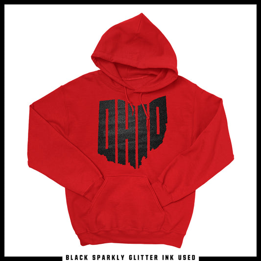[SPARKLY] Ohio Hoodie (Red)