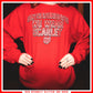 [SPARKLY] Saturdays Sweatshirt (Red)